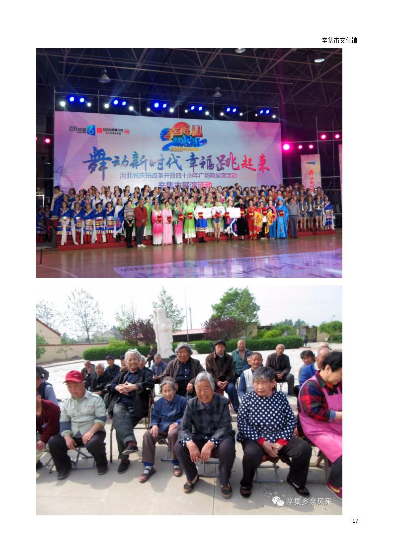 辛集市文化館2018年年度報告