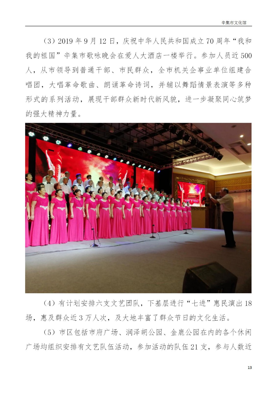 辛集市文化館2019年年度報(bào)告