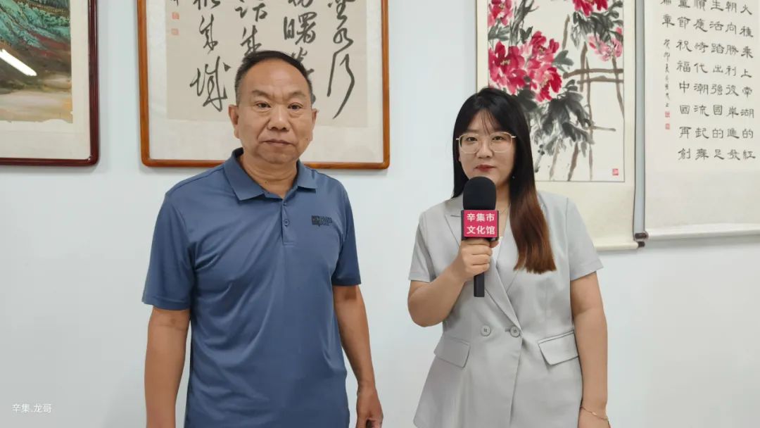 尹二軍藝術(shù)工作室舉辦“雙爭”有我——辛集市“慶七一·頌黨恩”書畫作品展。