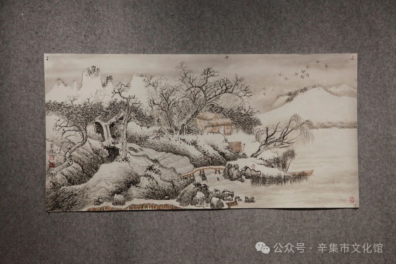 未來之期～齊志強(qiáng)學(xué)生繪畫作品展于5月1日--6日在辛集市文化館三樓展覽廳成功舉辦
