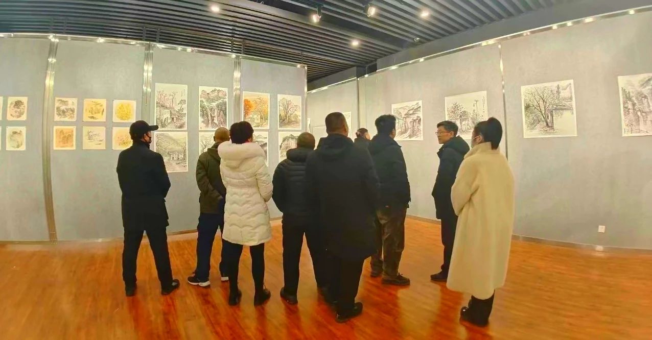 “尋美中國”—辛集市第五屆寫生作品展在文化館三樓展廳開展