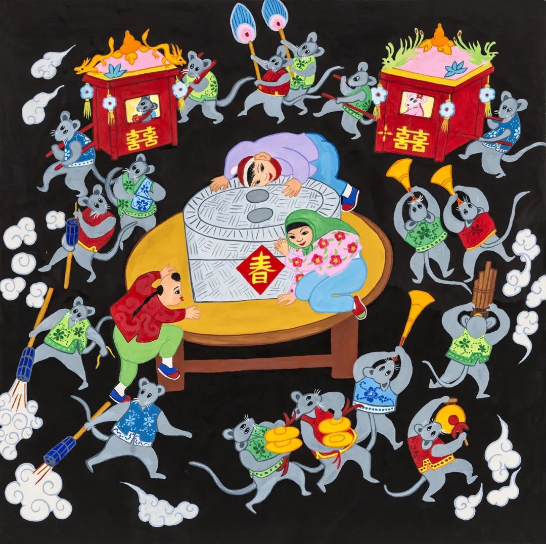 金龍賀歲辛集農(nóng)民畫中品年味，感受傳統(tǒng)年俗文化，領(lǐng)略非物質(zhì)文化遺產(chǎn)之魅力