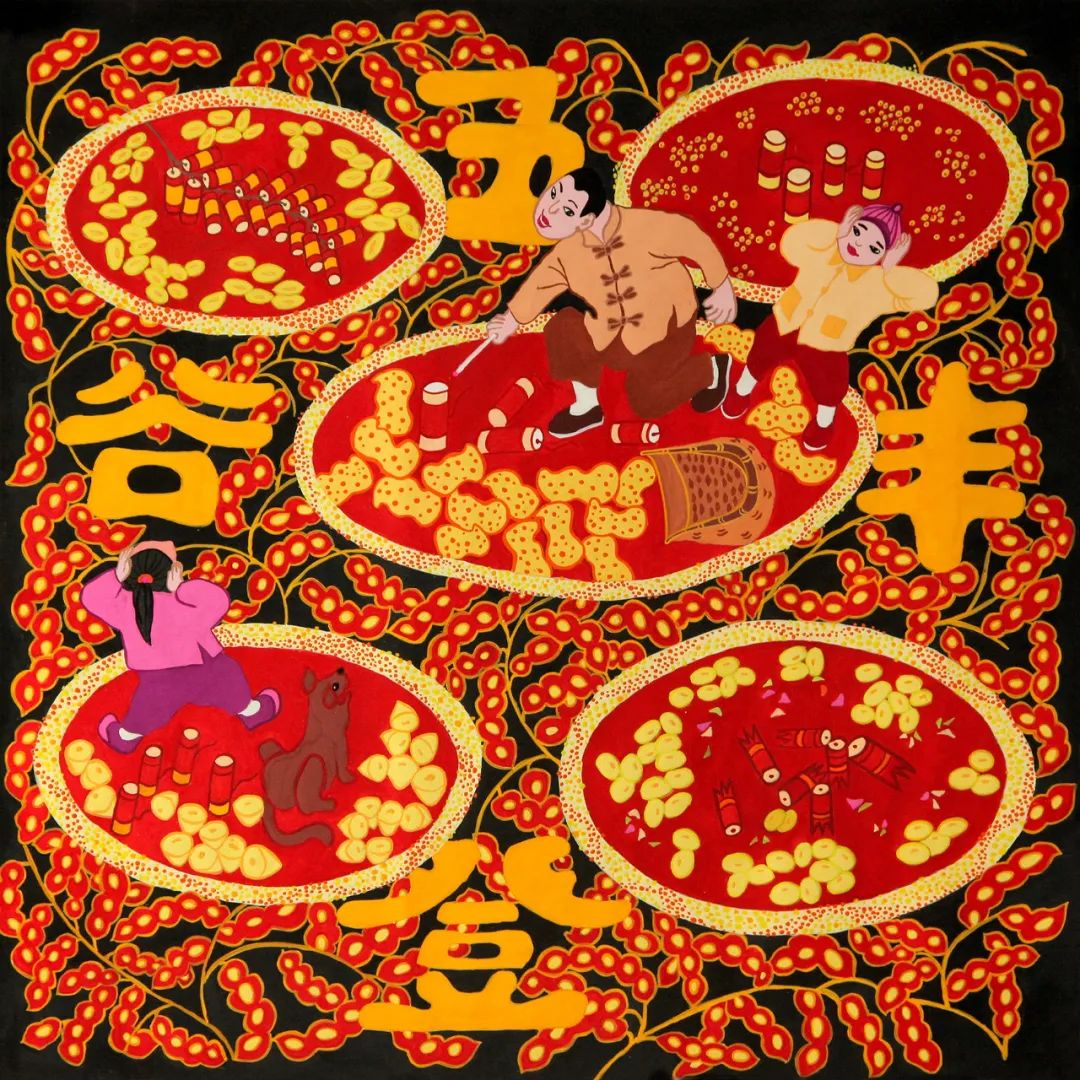 金龍賀歲辛集農(nóng)民畫中品年味，感受傳統(tǒng)年俗文化，領(lǐng)略非物質(zhì)文化遺產(chǎn)之魅力