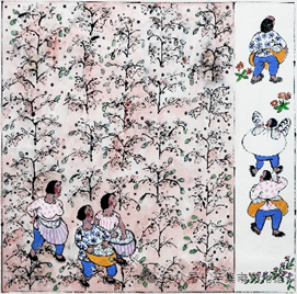 農(nóng)民畫作品賞析,感受辛集特色文化,領略非物質(zhì)文化遺產(chǎn)之魅力(二)
