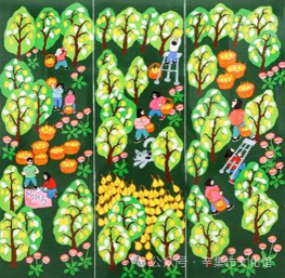 農(nóng)民畫作品賞析,感受辛集特色文化,領略非物質(zhì)文化遺產(chǎn)之魅力(二)