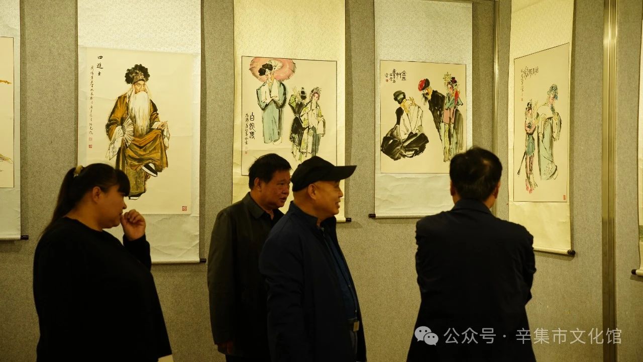 2024辛集市“雙粹花開”—呂炳堯國(guó)畫匯報(bào)展，于4月12日至4月15日在辛集市文化館三樓展覽廳展出