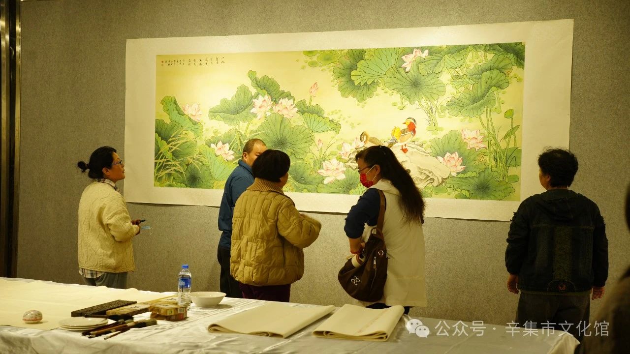 2024辛集市“雙粹花開”—呂炳堯國(guó)畫匯報(bào)展，于4月12日至4月15日在辛集市文化館三樓展覽廳展出