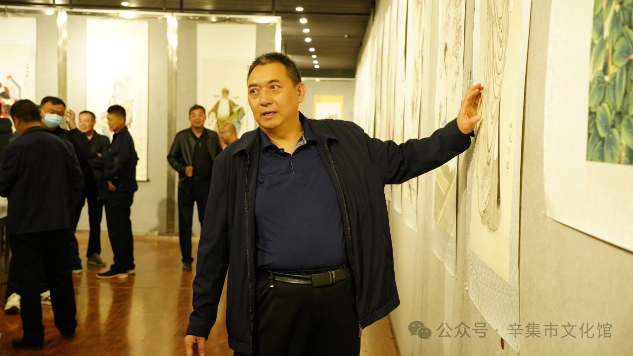 2024辛集市“雙粹花開”—呂炳堯國(guó)畫匯報(bào)展，于4月12日至4月15日在辛集市文化館三樓展覽廳展出