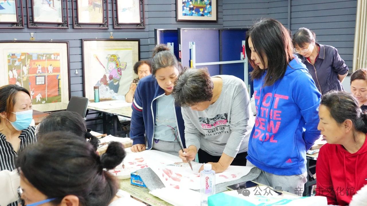 【文化館:人民的終身美育學校】文化館服務(wù)宣傳周系列活動——2024辛集市文化館全民藝術(shù)普及花鳥畫培訓班(第二期)