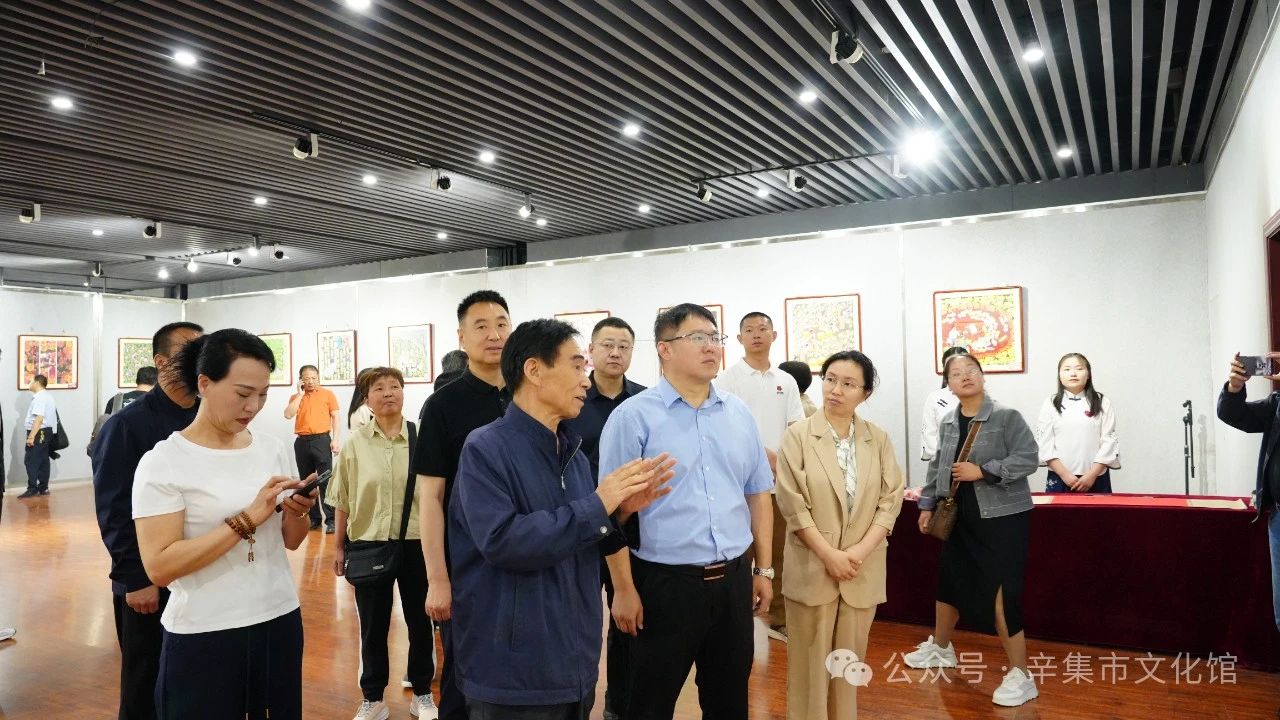 【文化館：人民的終身美育學(xué)校】文化館服務(wù)宣傳周系列活動(dòng)——2024年辛集市王下農(nóng)民畫作品展