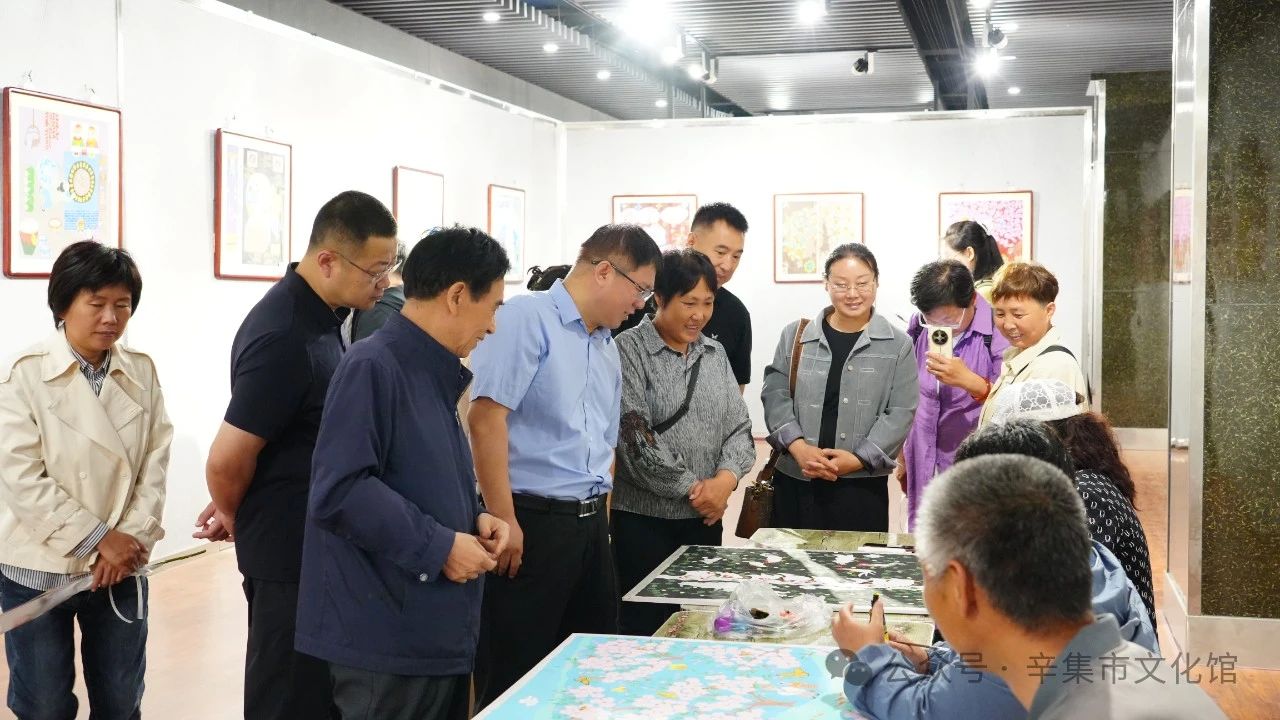【文化館：人民的終身美育學(xué)校】文化館服務(wù)宣傳周系列活動(dòng)——2024年辛集市王下農(nóng)民畫作品展