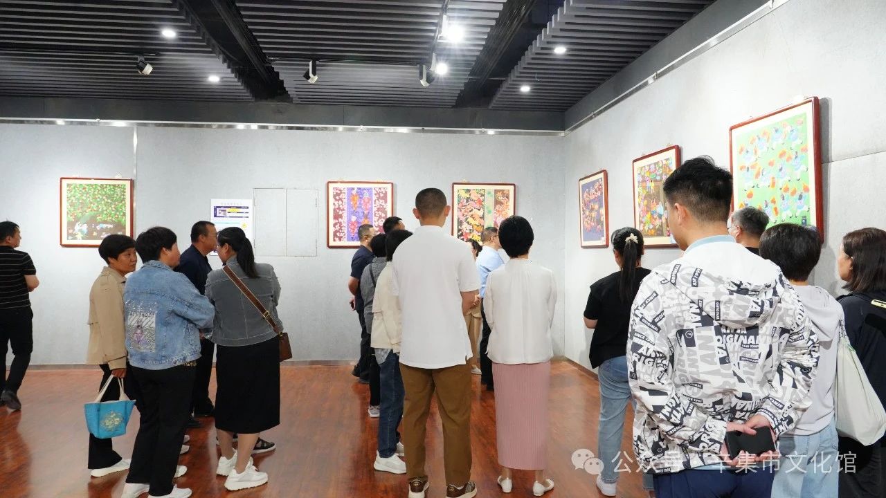 【文化館：人民的終身美育學(xué)校】文化館服務(wù)宣傳周系列活動(dòng)——2024年辛集市王下農(nóng)民畫作品展