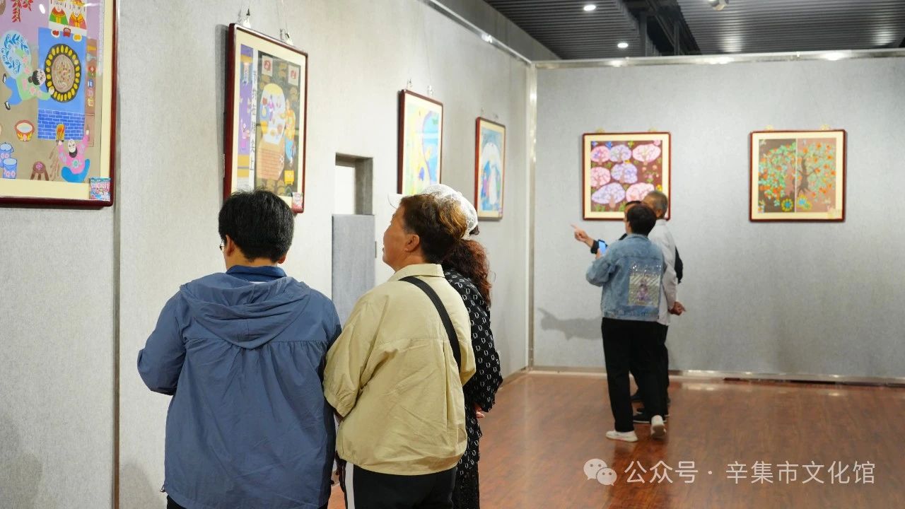 【文化館：人民的終身美育學(xué)校】文化館服務(wù)宣傳周系列活動(dòng)——2024年辛集市王下農(nóng)民畫作品展