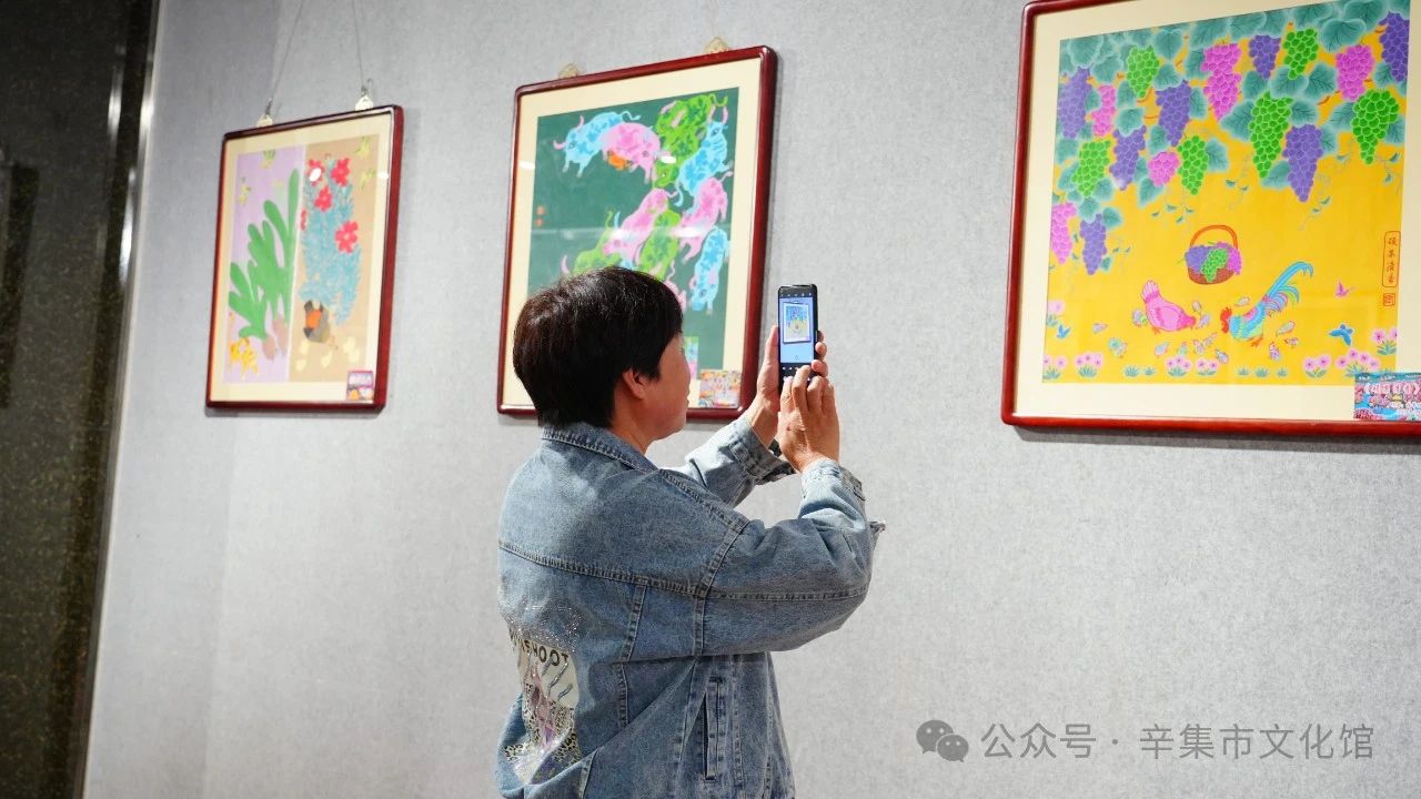 【文化館：人民的終身美育學(xué)校】文化館服務(wù)宣傳周系列活動(dòng)——2024年辛集市王下農(nóng)民畫作品展