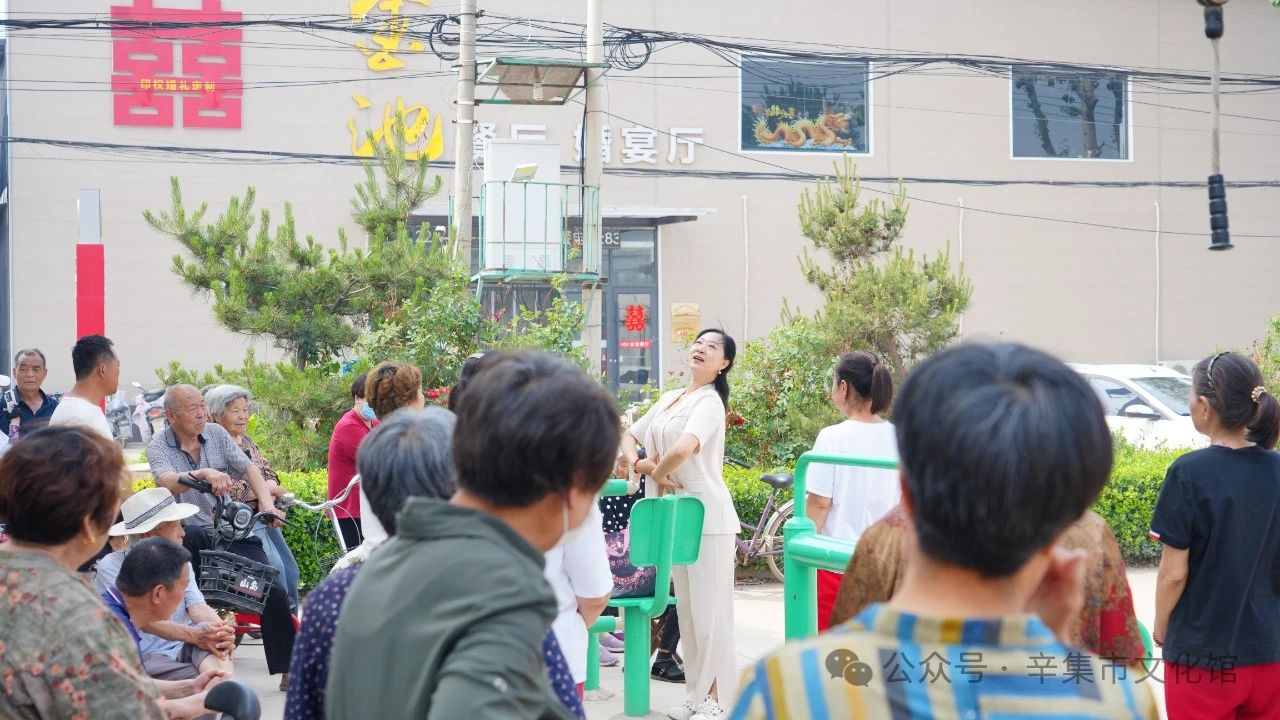 【文化館：人民的終身美育學(xué)校】文化館服務(wù)宣傳周系列活動——2024辛集市文化館全民藝術(shù)普及舞蹈培訓(xùn)走進張古莊村
