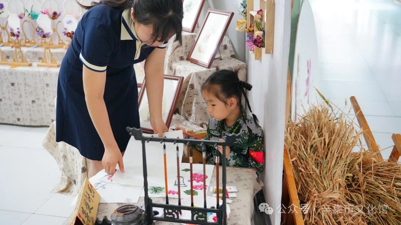 文化館服務(wù)宣傳周系列活動(dòng)—辛集市2024年中小學(xué)生美術(shù)作品展+工作坊