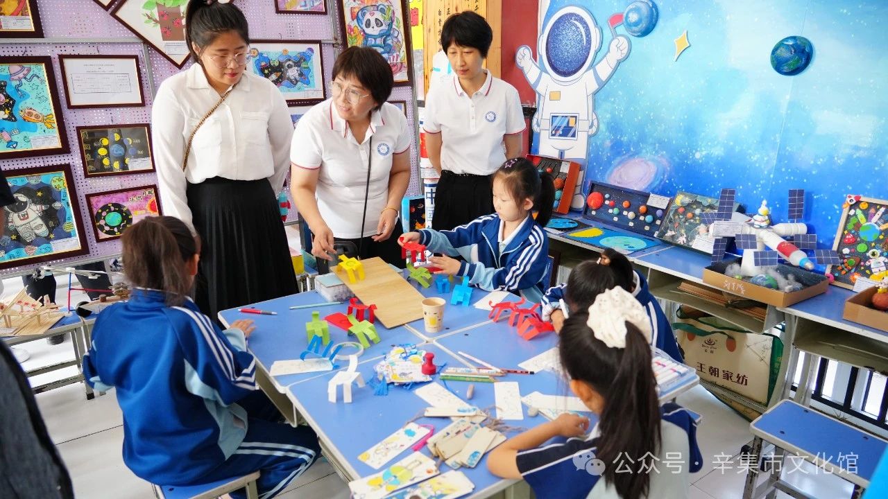文化館服務(wù)宣傳周系列活動(dòng)—辛集市2024年中小學(xué)生美術(shù)作品展+工作坊