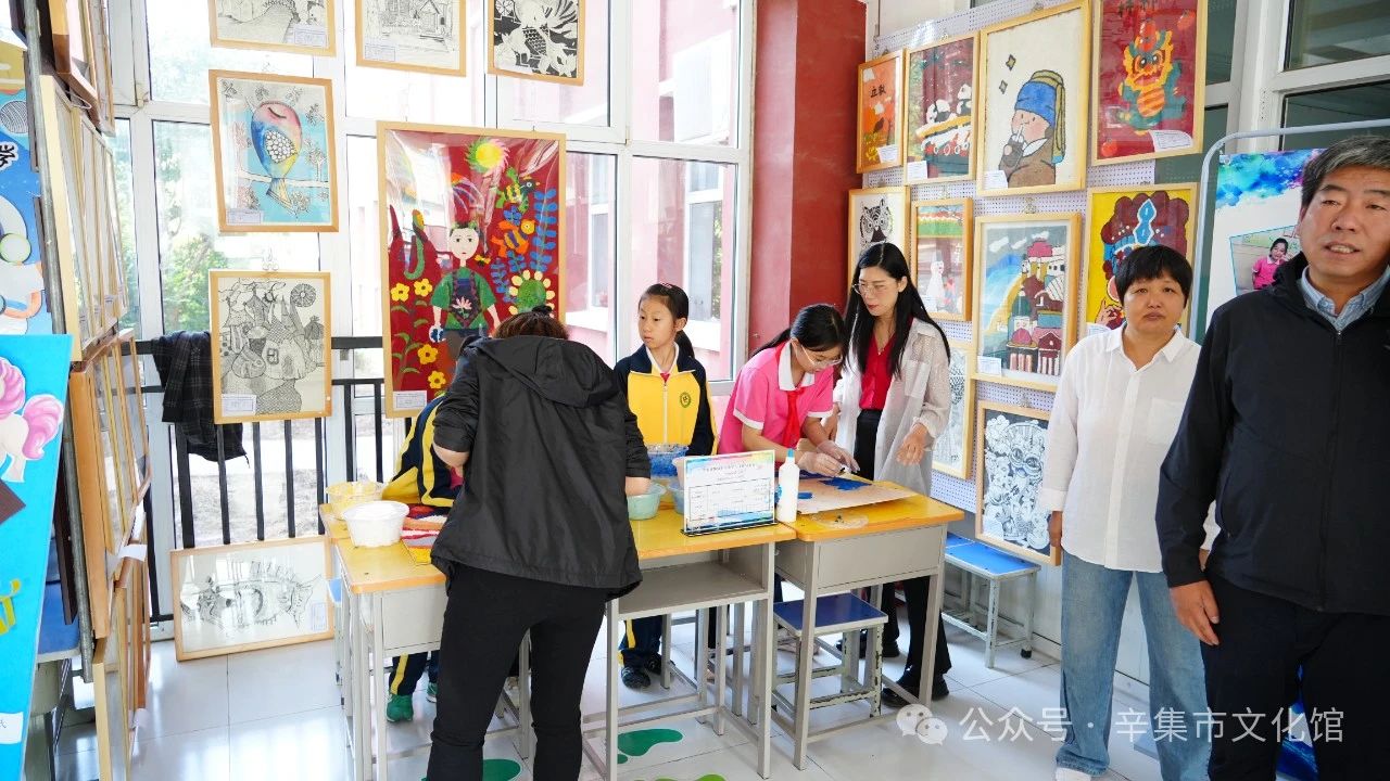 文化館服務(wù)宣傳周系列活動(dòng)—辛集市2024年中小學(xué)生美術(shù)作品展+工作坊