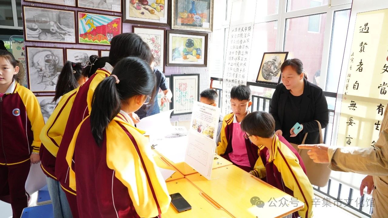 文化館服務(wù)宣傳周系列活動(dòng)—辛集市2024年中小學(xué)生美術(shù)作品展+工作坊