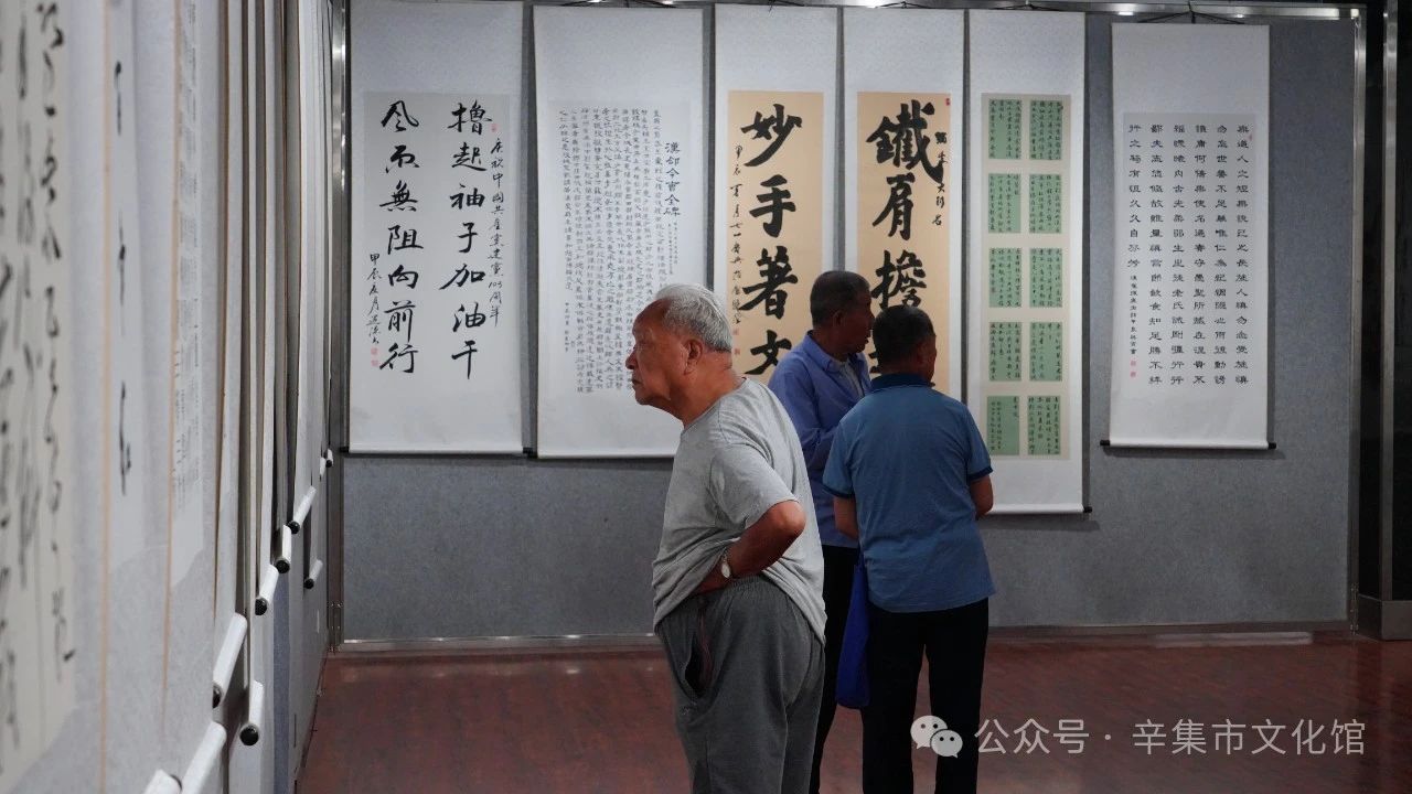 “翰墨頌黨恩 丹青抒華章”,2024年辛集市慶“七一”書畫展于7月1日-5日在文化館三樓展覽廳隆重展出