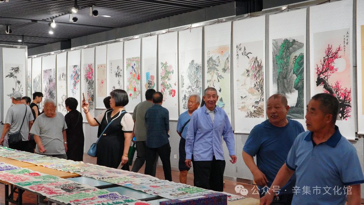 “翰墨頌黨恩 丹青抒華章”,2024年辛集市慶“七一”書畫展于7月1日-5日在文化館三樓展覽廳隆重展出