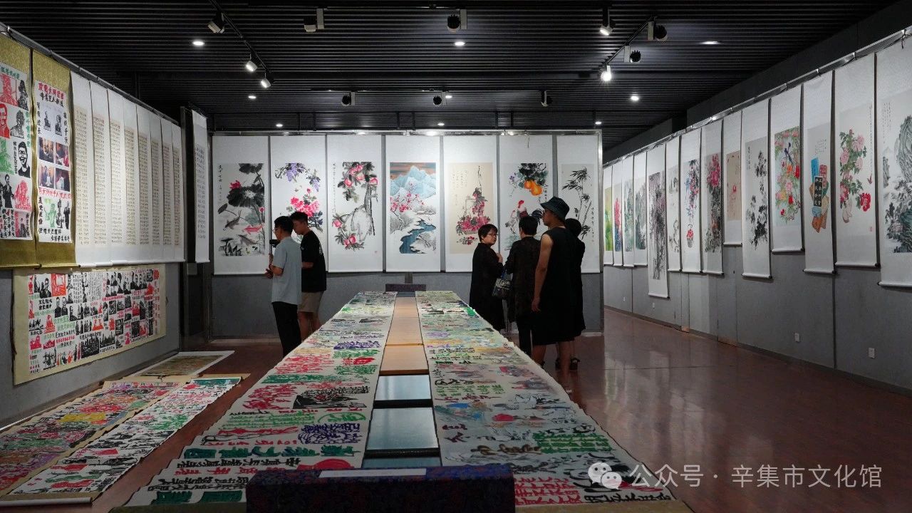 “翰墨頌黨恩 丹青抒華章”,2024年辛集市慶“七一”書畫展于7月1日-5日在文化館三樓展覽廳隆重展出