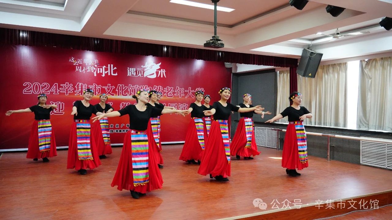 2024辛集市文化館陶然老年大學(xué)迎“七一”教學(xué)成果展演在文化館多功能廳成功舉辦