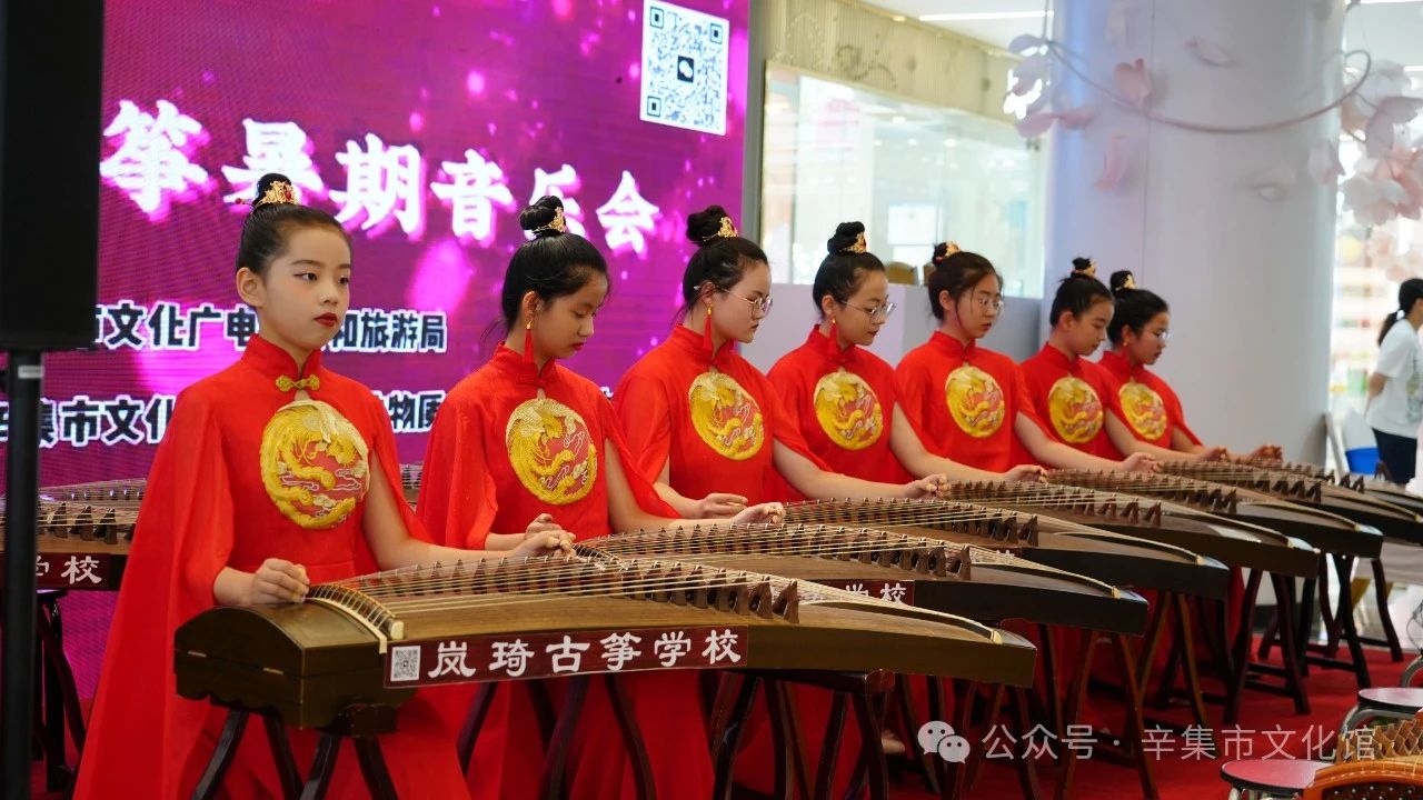 嵐綺古箏暑期音樂會(huì)在辛集市萬達(dá)廣場(chǎng)精彩上演