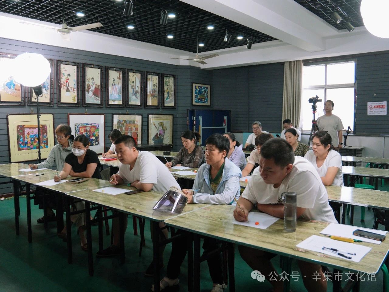 2024辛集農(nóng)民畫培訓(xùn)班于8月8日開課