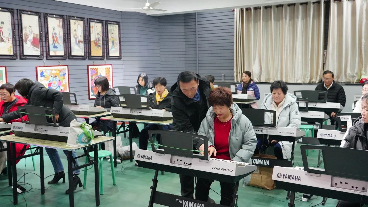 2024年辛集市文化館全民藝術普及器樂培訓班(二)正式開課