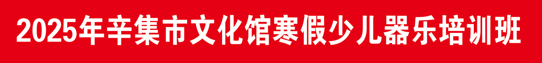 2025年辛集市文化館寒假少兒器樂培訓(xùn)班正式開課