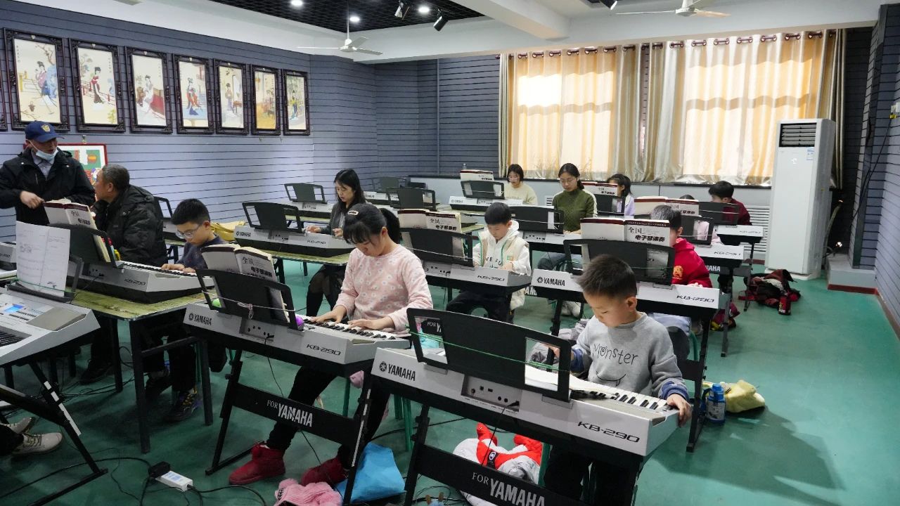 2025年辛集市文化館寒假少兒器樂培訓(xùn)班正式開課
