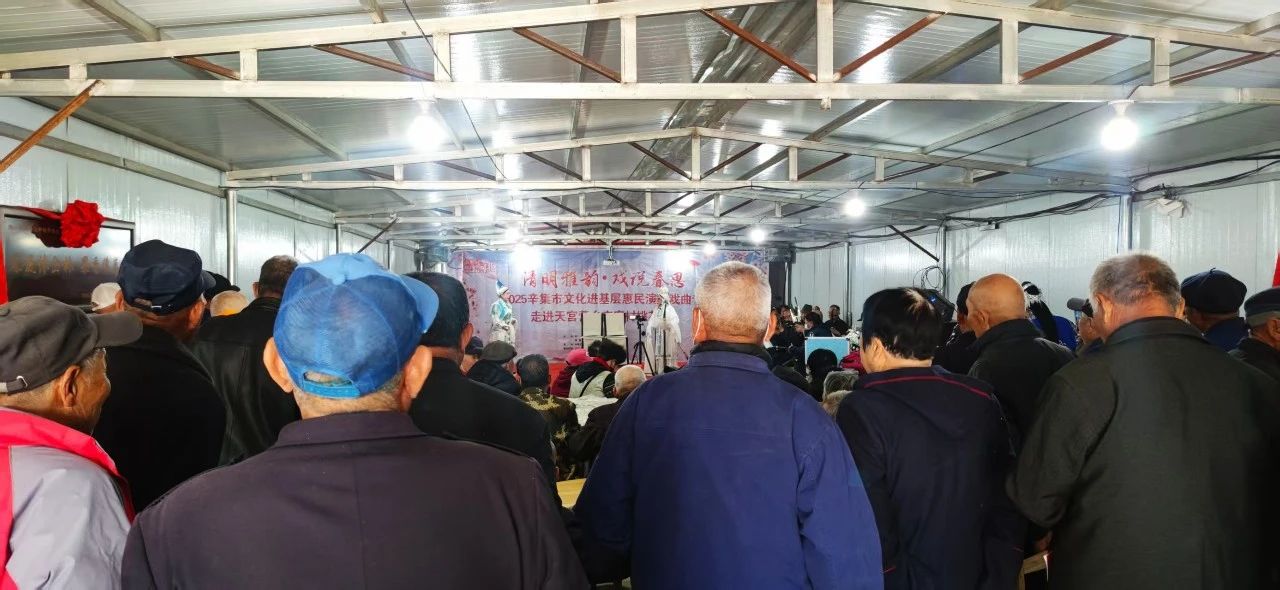 2025辛集市文化進基層惠民演出戲曲專場走進天宮營鄉(xiāng)南龐村桃花節(jié)