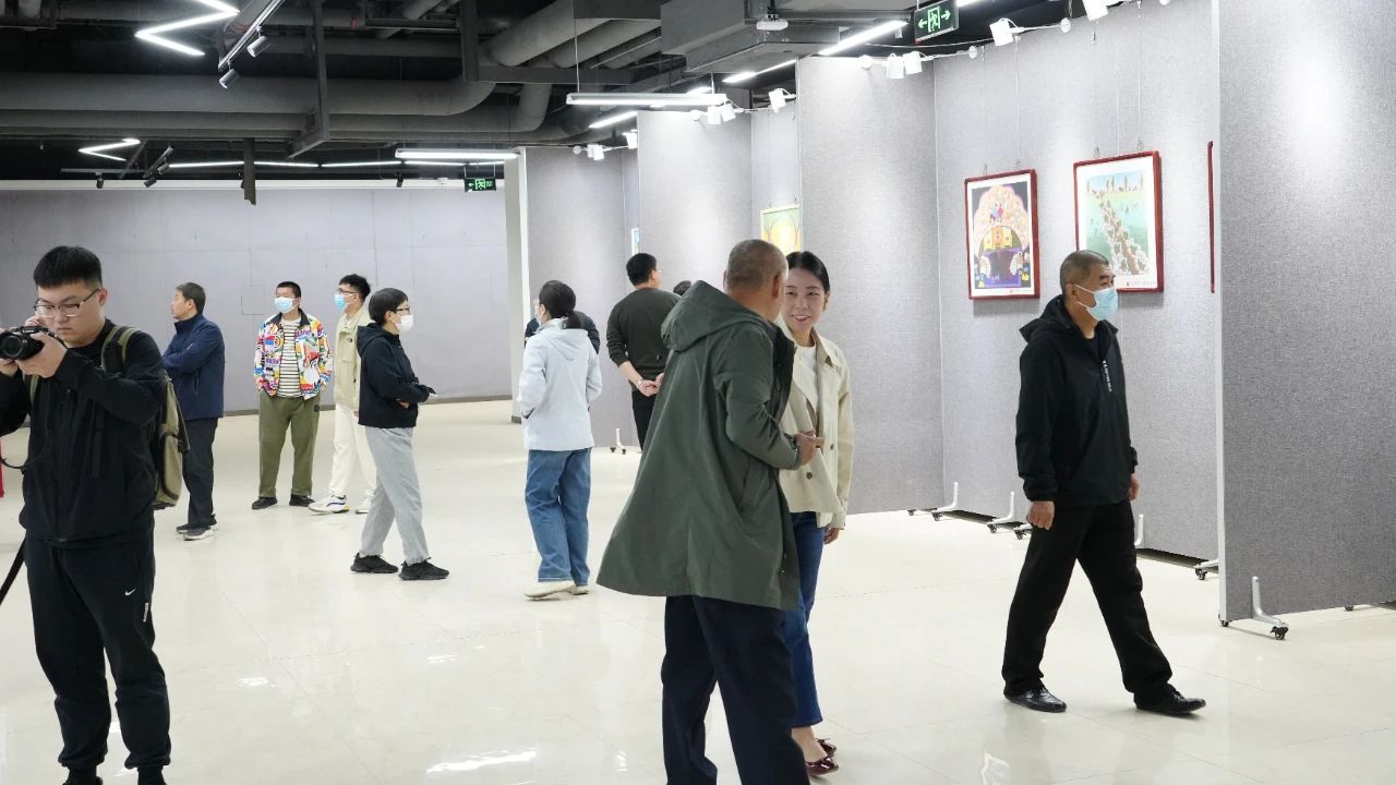 “全民國家安全教育 走深走實十周年”主題書畫展在辛集市新時代文明實踐中心正式展出