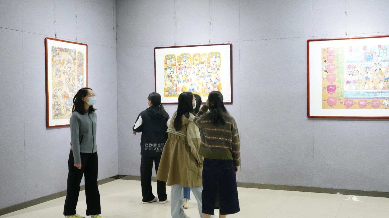“全民國家安全教育 走深走實十周年”主題書畫展在辛集市新時代文明實踐中心正式展出