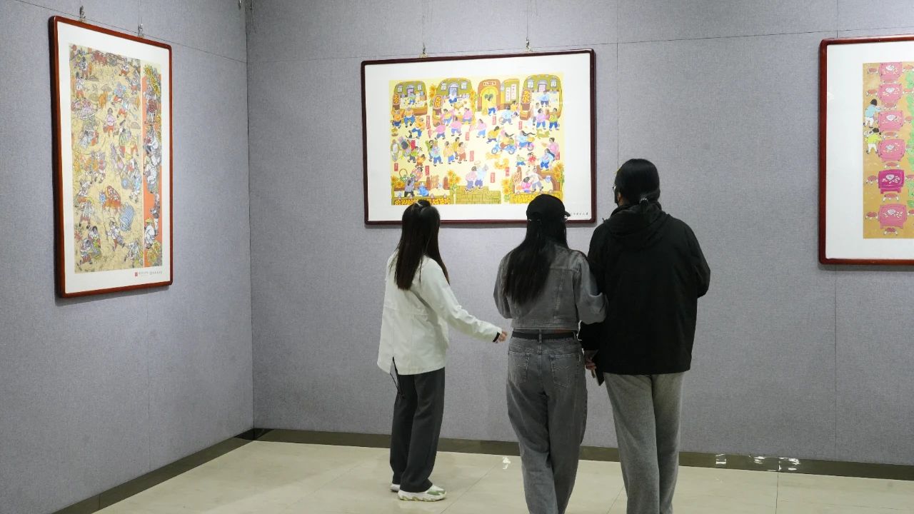 “全民國家安全教育 走深走實十周年”主題書畫展在辛集市新時代文明實踐中心正式展出