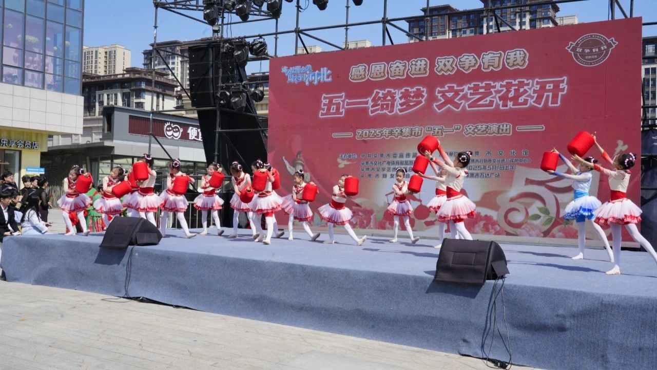 2025年辛集市“五一”文藝演出在萬達廣場精彩上演