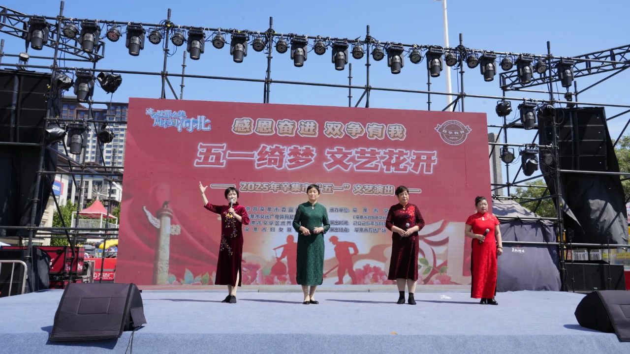 2025年辛集市“五一”文藝演出在萬達廣場精彩上演